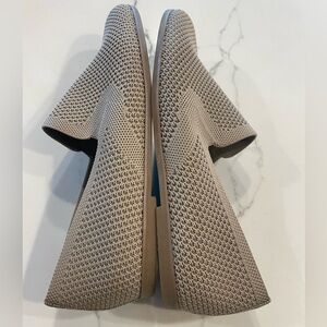 Lucky Brand Charsakat Knit Loafers Tan Flats